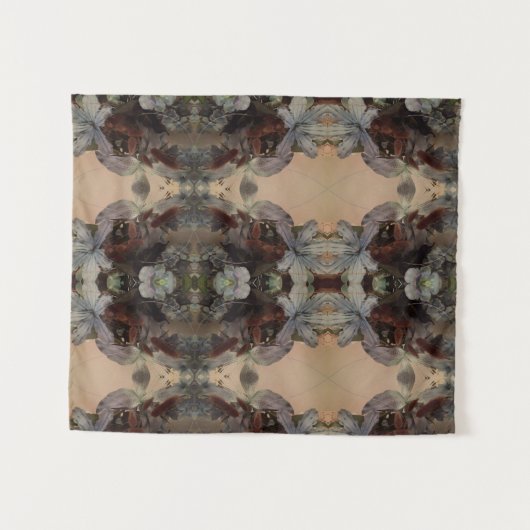 Bloem wandkleed (Voorkant (horizontaal))