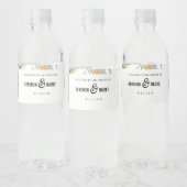 Bloem Waterfles Label Etiket (Flessen)