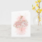 Bloem Wenskaart Kaart (Gele Bloem)