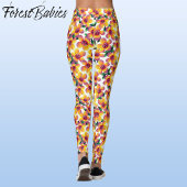 Bloem Whimsical Schattige Fun Floral Design Patter Leggings