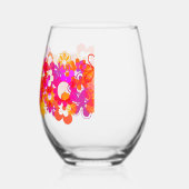 Bloem Wijnglas Zonder Voet (Links)