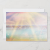 Bloem Zeester Luau Verjaardagsfeest Uitnodiging (Achterkant)