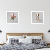 Bloem Zombies | eigenzinnige poppen Muurkunst Sets (Slaapkamer)