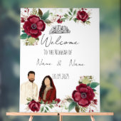 Bloemacryl Nikkah Acryl Bord (Neutraal)