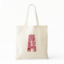 Bloemalfabet Letter A