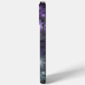 Bloembed van trendy glanzende abstracte fractaleku Case-Mate iPhone case (Achterkant / Links)