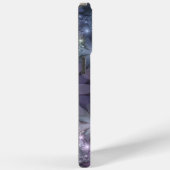 Bloembed van trendy glanzende abstracte fractaleku Case-Mate iPhone case (Achterkant / Rechts)
