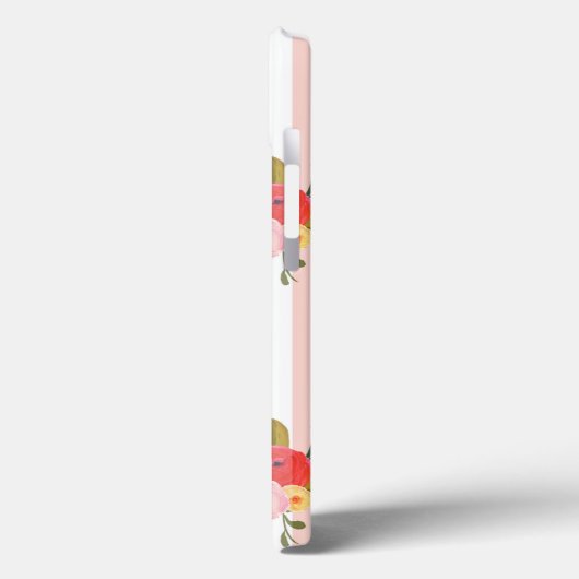  Bloembehang Monogram iPad Mini Case (Achterkant / Links)