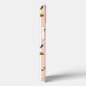 Bloembehang Monogram iPad Mini Case (Achterkant / Rechts)