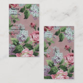   bloembehangsel visitekaartje (Voorkant / Achterkant)