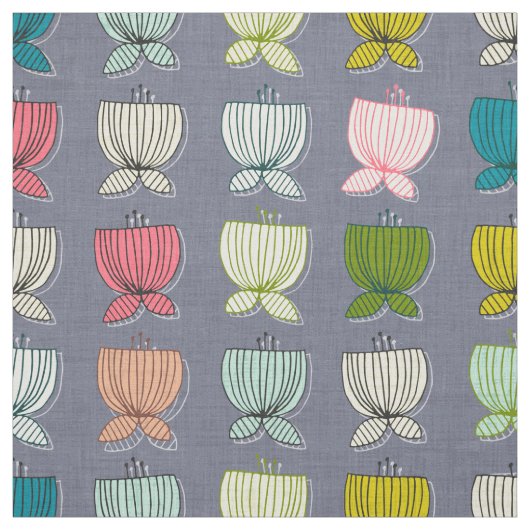 bloembekers amethyst stof (Swatch)