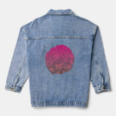Bloemblaadje Ineenstorting Denim Jacket (Achterkant)