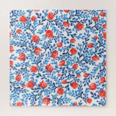 Bloemblaadjes: naadloze Natuur Legpuzzel (Horizontaal)