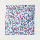 Bloemblaadjes: naadloze Natuur Wandkleed (Voorkant (horizontaal))