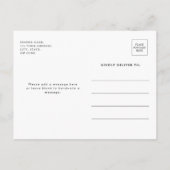 bloemblaadjes & Prosecco Bloemen Vrijgezellenfeest Uitnodiging Briefkaart (Achterkant)