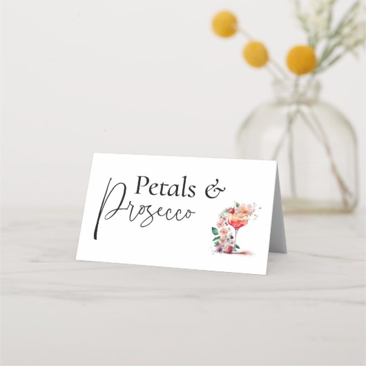 Bloemblaadjes Prosecco Bloemrijke Bruidsontbijt Br (Achterkant)