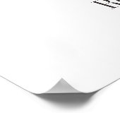 Bloemblaadjes & Prosecco Roze Roze Bloemige Bruilo Poster (Hoek)