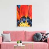 Bloemblaadjes Schilderen Wandkunst Canvas Afdruk (Insitu (Woonkamer))