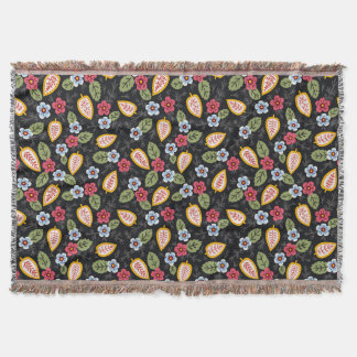  bloemblaadjes veelkleurig deken