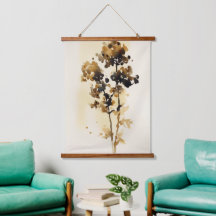 Bloemblaadjes Waterverf kunst