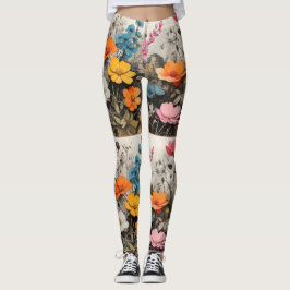bloemblaadjesparade leggings