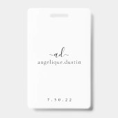 Bloemblad Patrouille Badge (Achterkant)