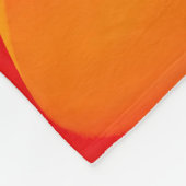 Bloembladen Fleece Deken (Hoek)