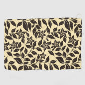Bloembladeren patroon-47566 golfhanddoek (Horizontaal)