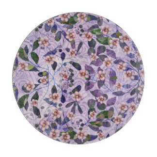 Bloembladeren & Poëzie - Natuur Geïnspireerde Bloe Snijplank