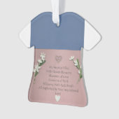 Bloembloesems Ornament (voorkant)