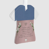 Bloembloesems Ornament (voorkant)