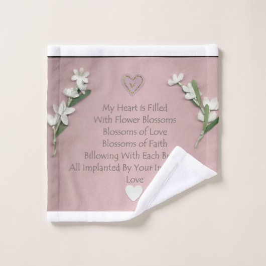 Bloembloesems Wasdoek Washandje (Wasdoekje)