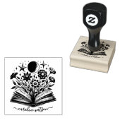  bloemboek uit de bibliotheek van 	rubberstempel (Gestempeld)