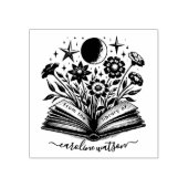  bloemboek uit de bibliotheek van 	rubberstempel (Afrduk)