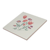 Bloemboeket delicate bloemstukken tegeltje (Zijkant)