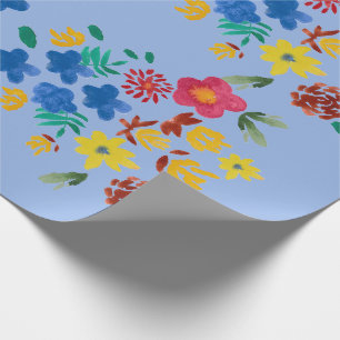 Bloemboeket inpakpapier