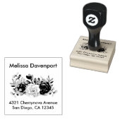  bloemboeket 	rubberstempel (Gestempeld)