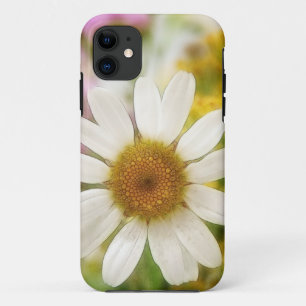 Bloemboeket - Witte Margriet iPhone 11 Hoesje