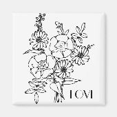 Bloembokselaar Magneet (Voorkant)