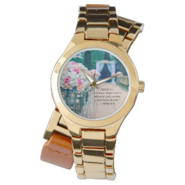 Bloemboksen en weddenschappen horloge