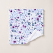 bloembom 4 bad handdoek (Wasdoekje)