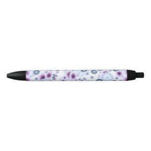 bloembom 4 zwarte inkt pen