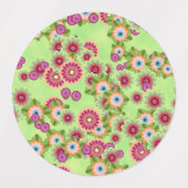 bloembom 6 labels (Design 1)