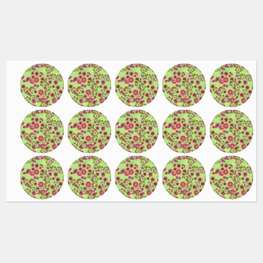 bloembom 6 labels (Vel)