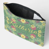 Bloembos Vloer w/Naam Print Cut Naaizak Etui (Open)