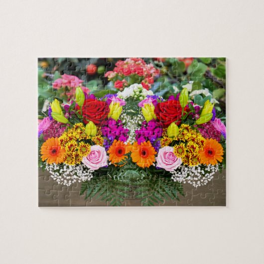 Bloembox Bloemige Legpuzzel (Horizontaal)