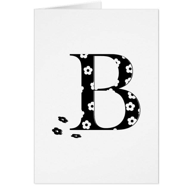 bloembrief B (Voorkant)