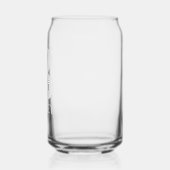 Bloembrief B Monogram Gepersonaliseerde naam Wit Blikvorm Glas (Links)