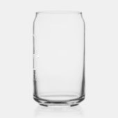 Bloembrief G Monogram Gepersonaliseerde naam Wit Blikvorm Glas (Links)