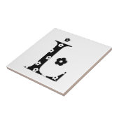 bloembrief L Tegeltje (Zijkant)